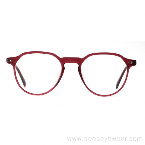 Vintage Round Women ECO Acetate Optical Frames Eyeglasses